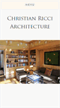 Mobile Screenshot of christianricciarchitecture.com